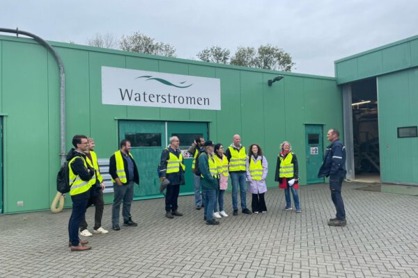 Zweeds biogas consortium locatie bezoek in Olburgen